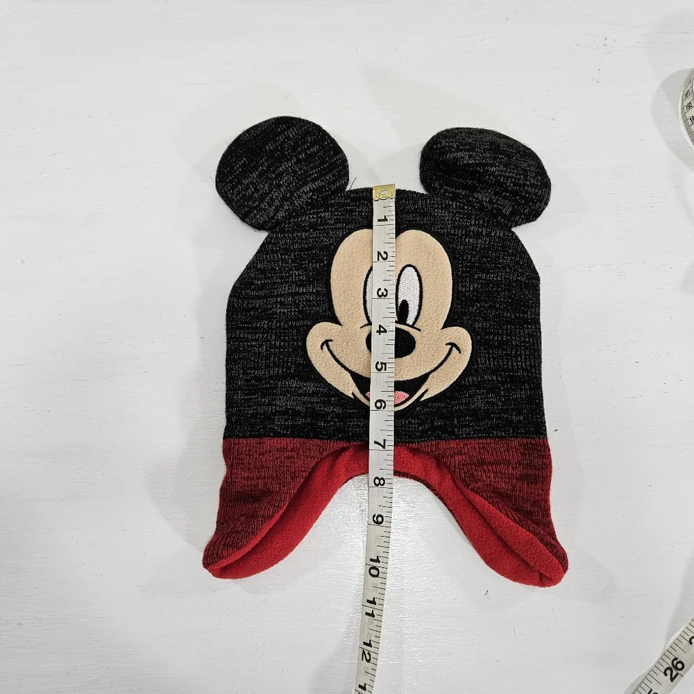 Disney Mickey Mouse Winter Hat Beanie Kids Size 2T - 5T